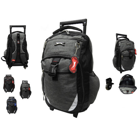 Mochila negra con carro 17" Zlasy Mochila negra con carro 17" Zlasy