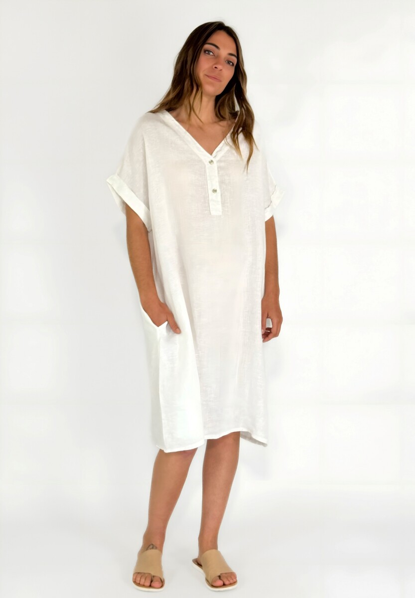 VESTIDO PIAVE - BLANCO 