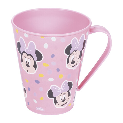 Taza Plástica Minnie 360 ml ROSA