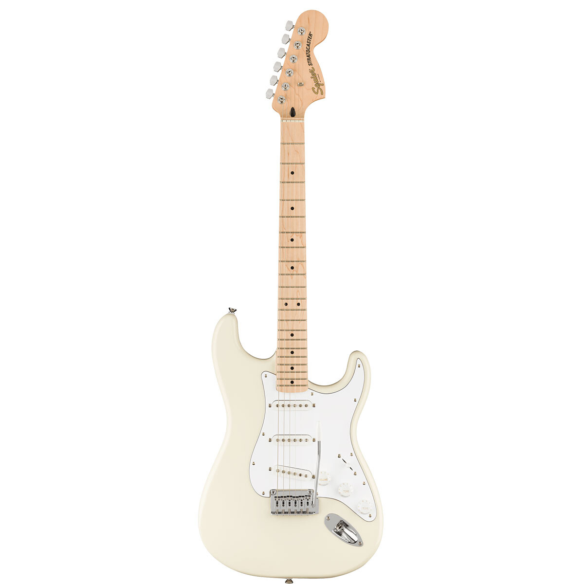 GUITARRA ELÉCTRICA SQUIER AFFINITY STRAT OLYMPIC WHITE 
