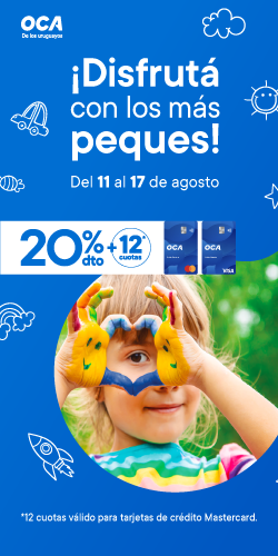 20% OFF con OCA + 12 CUOTAS con MasterCard