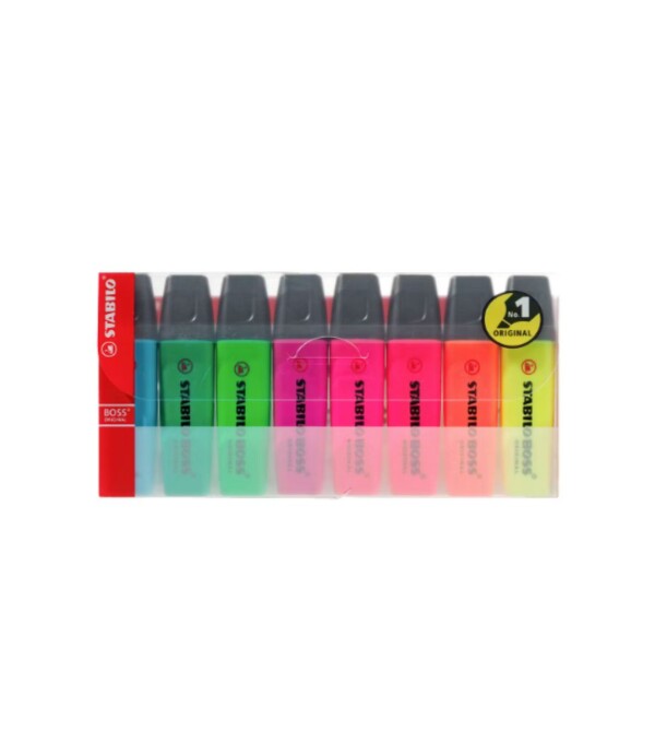 DEST.STABILO BOSS ESTUCHE x 8 Único
