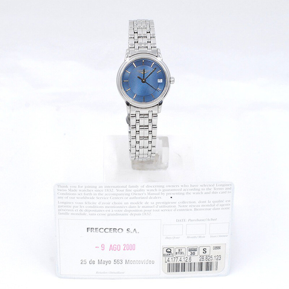 Longines Dama Les Grandes Clasisiques L4.177.4 Quartz 24 Mm Año 2000 Con Caja Y Papeles Longines Dama Les Grandes Clasisiques L4.177.4 Quartz 24 Mm Año 2000 Con Caja Y Papeles