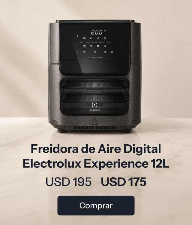 Cuarto Horno Freidora de Aire Digital Electrolux Experience 12L EAF90