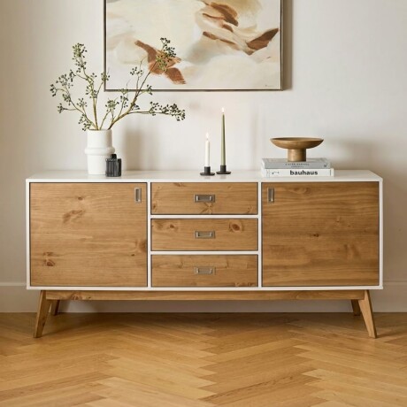 Aparador Linea Metro Blanco/Miel