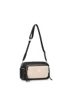 Bandolera puffer Beige