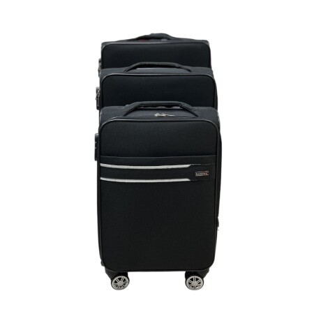 Juego Set Valijasx3 Negro