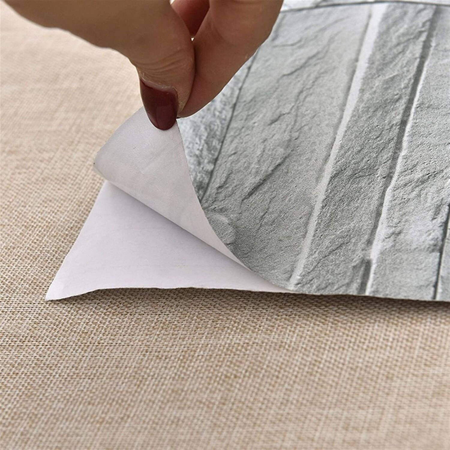 Papel Adhesivo Vinilo Ladrillo Tapiz Pared 122x4mts — Atrix