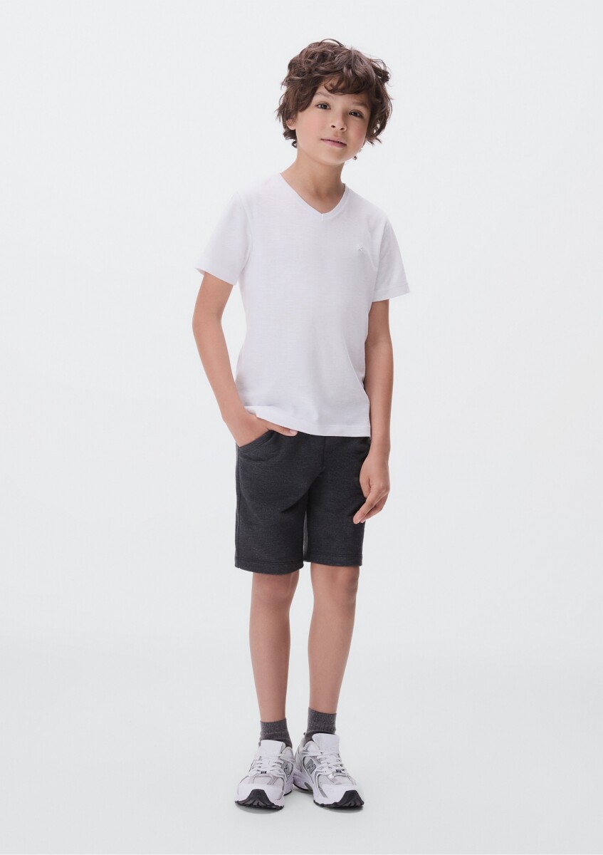 CAMISETA MM MASC - BRANCO 