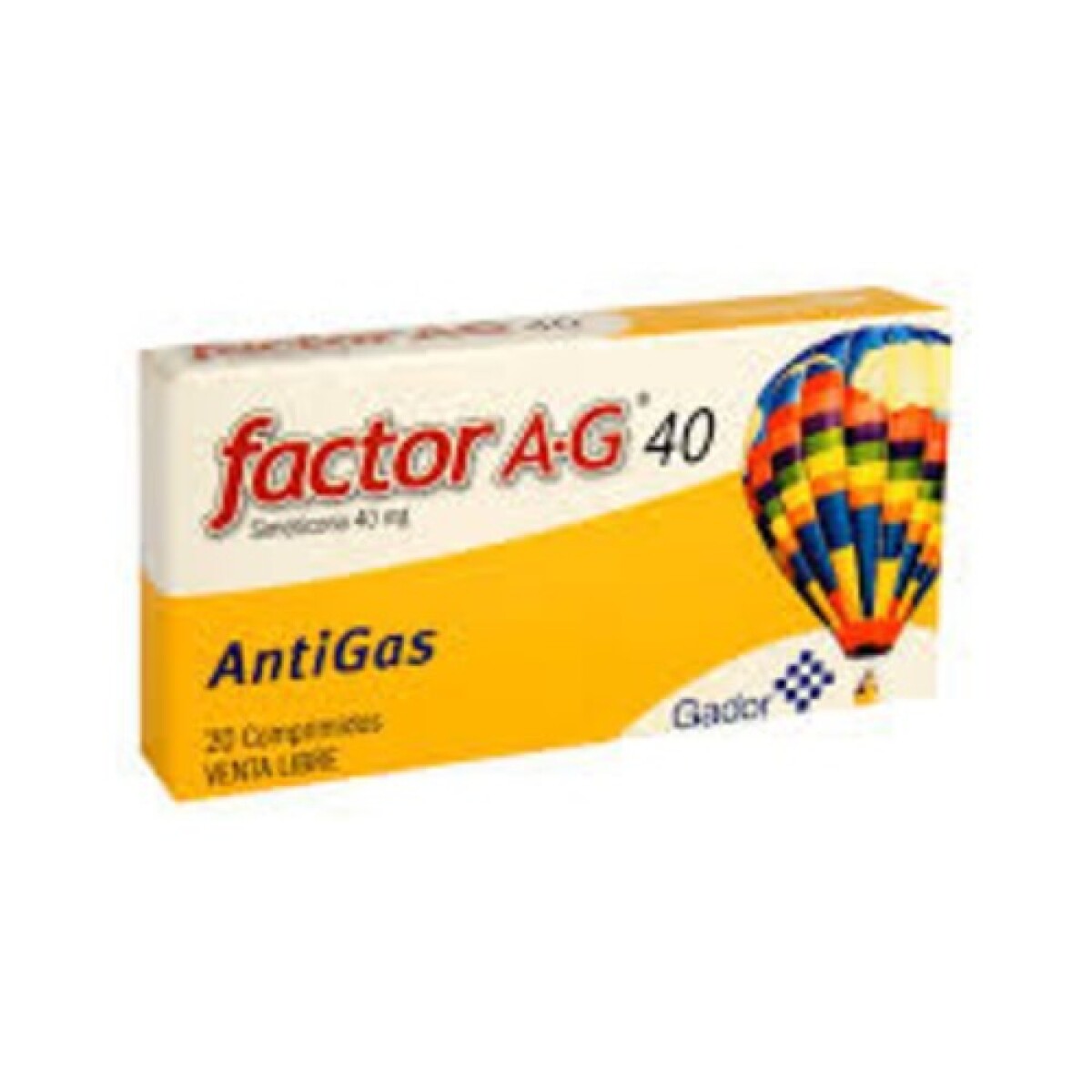 Factor Ag 40 Mg. 20 Tabletas 