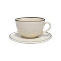 TAZA DE TÉ CON PLATO 200ML LINEA BRISA Sin color