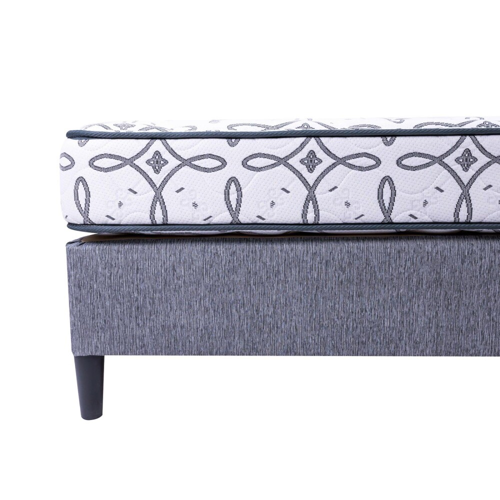 SOMMIER 1 PLAZA ESPUMA ALTA DENSIDAD VANILA 20 CM ALTURA