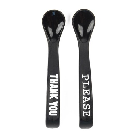 WS Cucharas Thank You - Negras