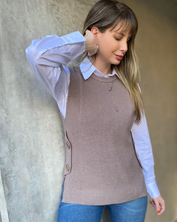 Chaleco Gal Visón