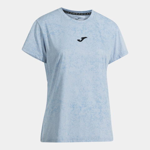 CAMISETA MANGA CORTA CHALLENGE AZUL AZUL CARIBE/CHUMBO/BLANCO