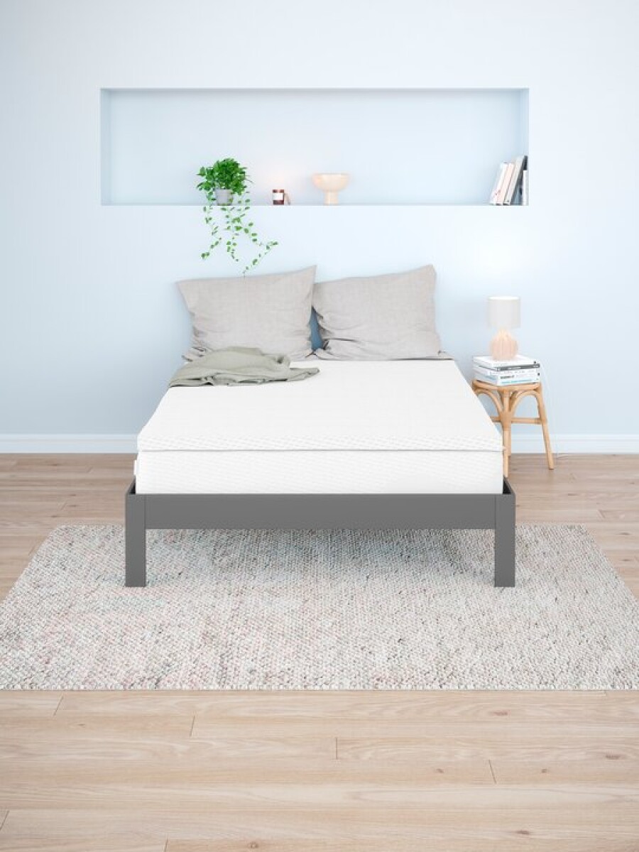 Colchón top 140x190 FRYA WELLPUR gris 