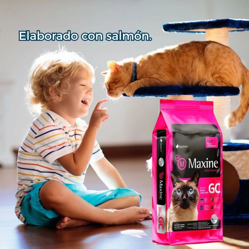 MAXINE GATOS CASTRADOS 3 KG