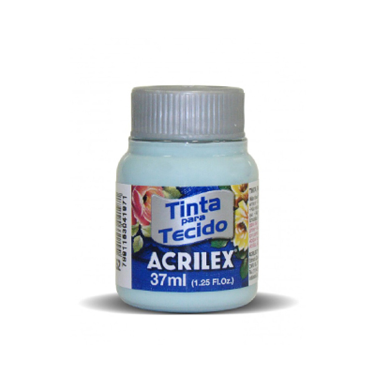 Pintura Para Tela 37 Ml. 552 Verde Glacial Acrilex 