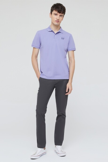 Pantalón Khaki Skinny Hombre Soft Black