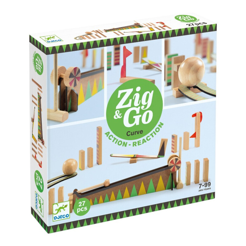 Juego de Mesa Zig & Go 27 Pzs Djeco Juego de Mesa Zig & Go 27 Pzs Djeco