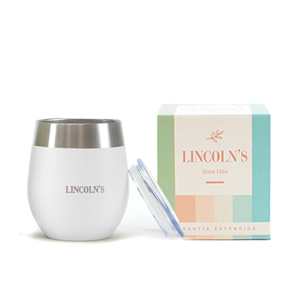 MATE LINCOLNS HYDRUS A.INOX. - Blanco c/Tapa - Sin color 