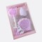 Set de limpieza facial esponjas Color violeta