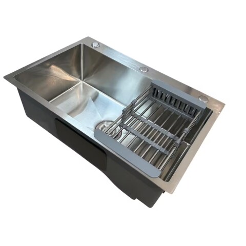 Pileta de cocina DREAM simple 68x45x21cm Acero Pileta De Cocina Dream Simple 68x45x21cm Acero