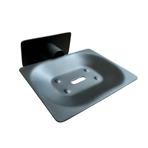 Jabonera autoadhesiva negro mate GC Jabonera Autoadhesiva Negro Mate Gc