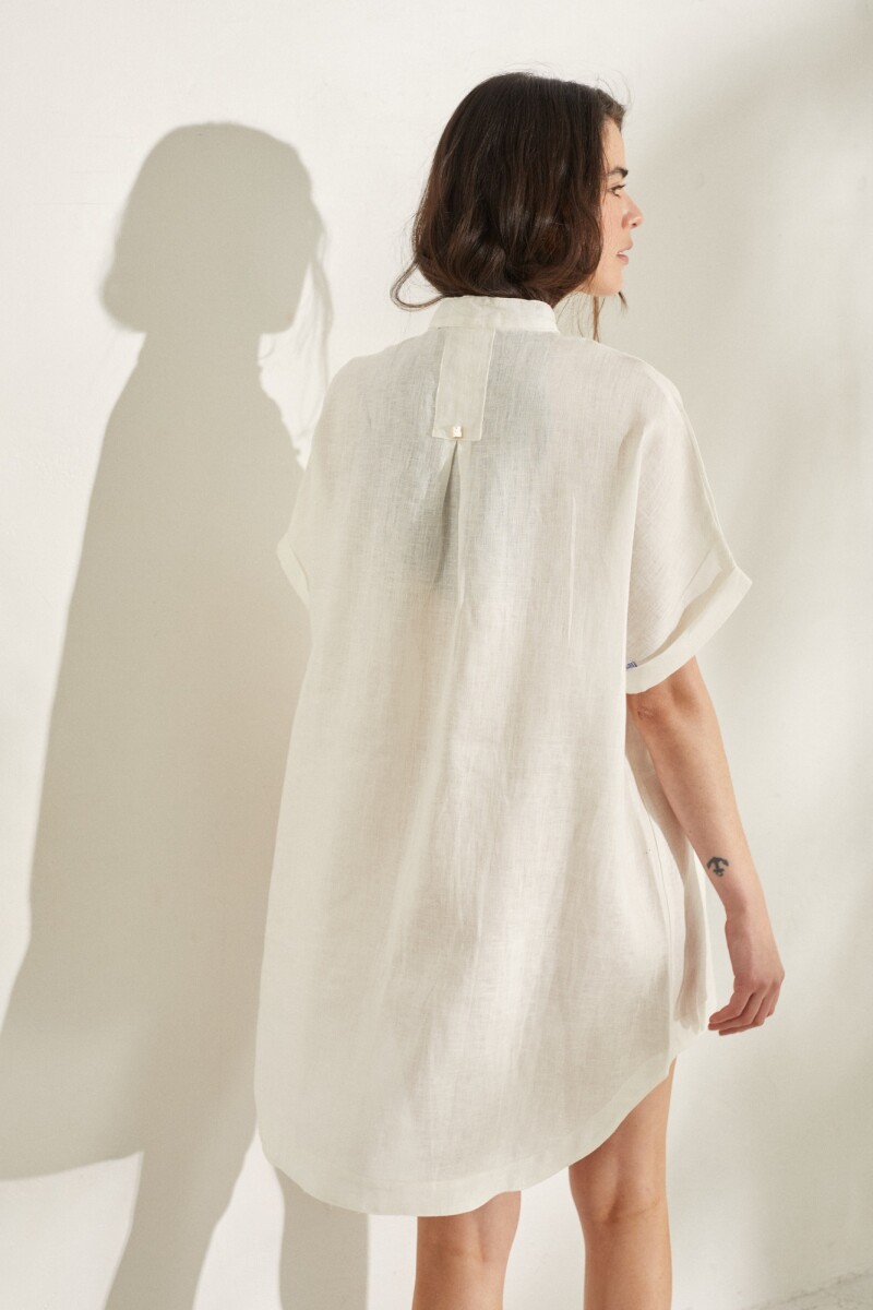 VESTIDO JAPON Manteca