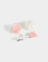 Sets Pelo Infantiles Con flores Set De Broches Infantiles Flores - Rosa Claro