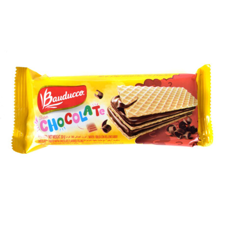 Galletitas Bauducco Mini Wafer Chocolate 30g Galletitas Bauducco Mini Wafer Chocolate 30g