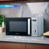 MICROONDAS PUNKTAL 25 L DIGITAL C/GRILL Acero