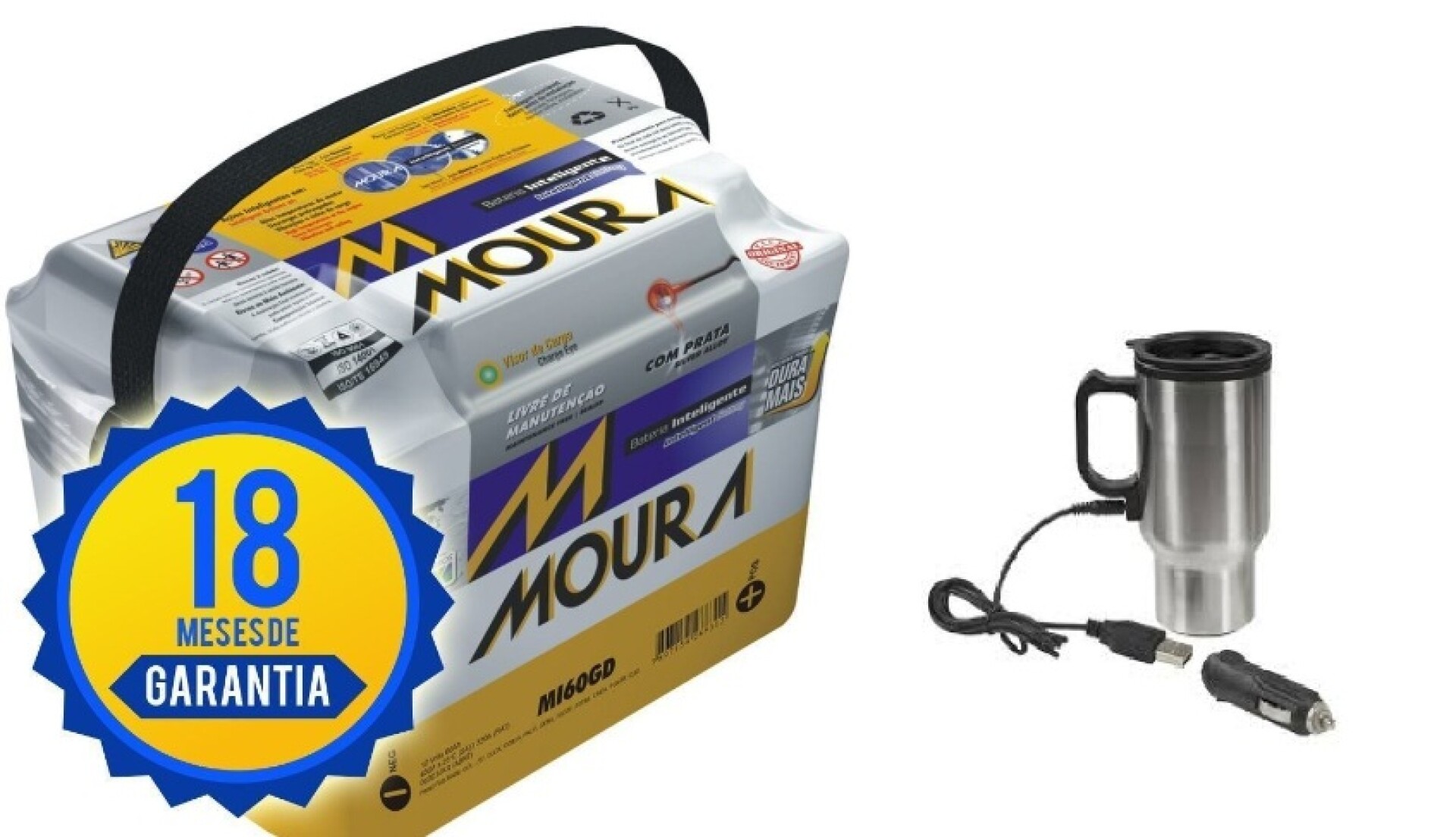 BATERIA MOURA 100A POSITIVO IZQUIERDA 