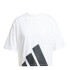 Remera de Mujer Adidas Essentials Big Logo Blanco - Negro