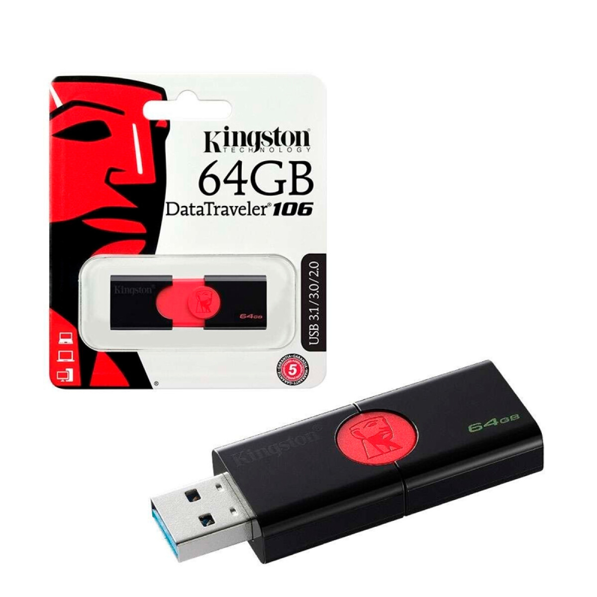 Pen Drive Kingston DataTraveler 106 64 GB 