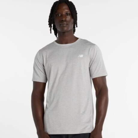Remera de Hombre New Balance Men Shirt Gris