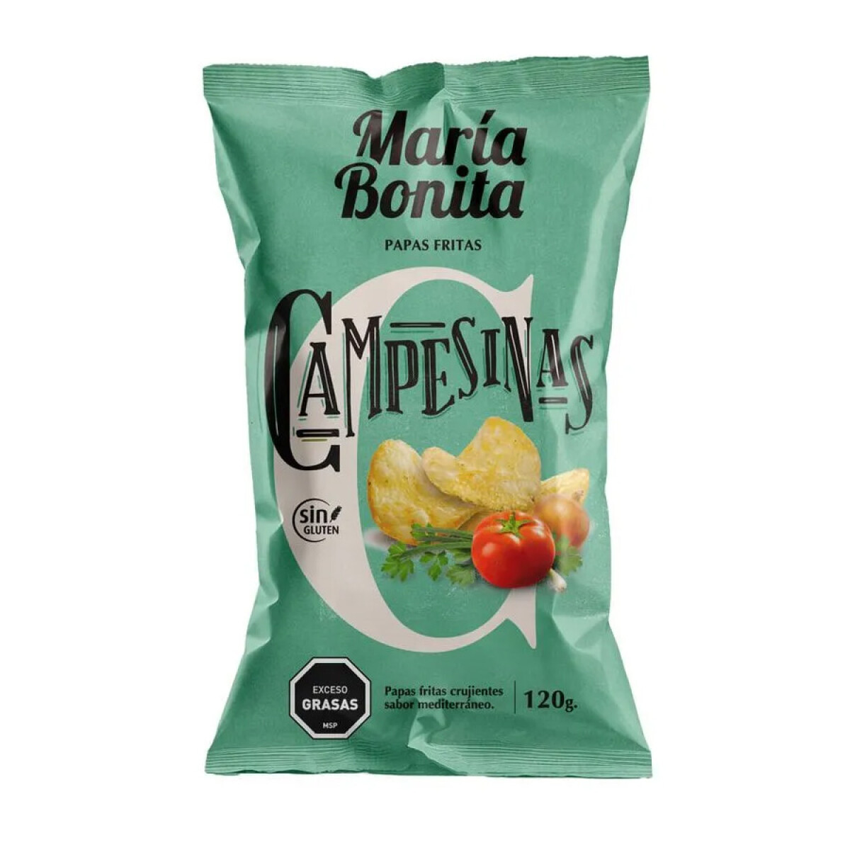 Papas Maria Bonita 120 grs - Campesinas 