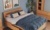 Cama 2 plazas - Madera Maciza Pino/Gris - Square Cama 2 plazas - Madera Maciza Pino/Gris - Square