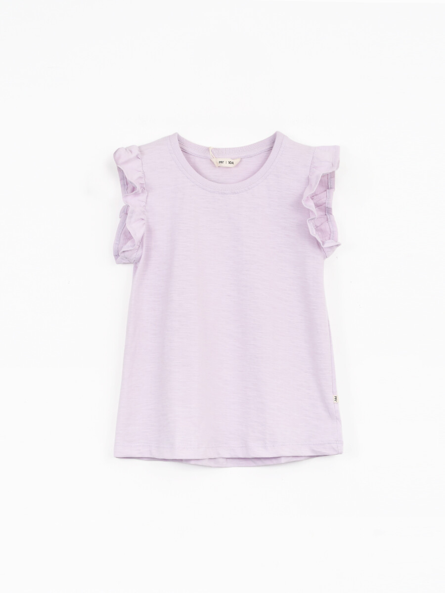 REMERA RENATA KIDS - LILA 