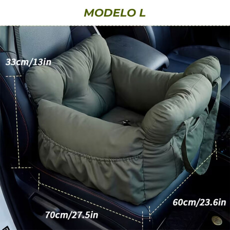 SEGURIDAD VIAL - ASIENTO MASCOTAS TAMAÑO L 70X60X30 WESTON SEGURIDAD VIAL - ASIENTO MASCOTAS TAMAÑO L 70X60X30 WESTON