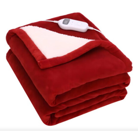 Manta Térmica Eléctrica Cuori Caribe 2 Plazas 10 Niveles De Temperatura Polar Suave 160x130 Roja Manta Térmica Eléctrica Cuori Caribe 2 Plazas 10 Niveles De Temperatura Polar Suave 160x130 Roja