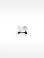 Anillo En Espiral Plateado plateado