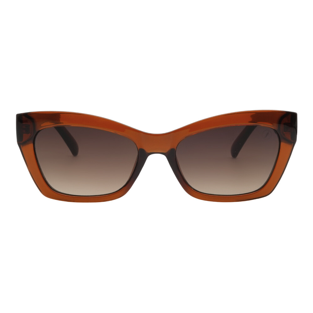 Lentes De Sol Policarbonato P1 Natal 2025 Cat Gradiente Marón/Marrón