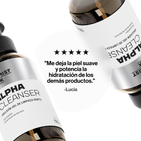 Limpiador Facial The Chemist Look Alpha Cleanser 60ml Limpiador Facial The Chemist Look Alpha Cleanser 60ml