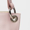 Mini bag Anya en cuero graneado Rosa