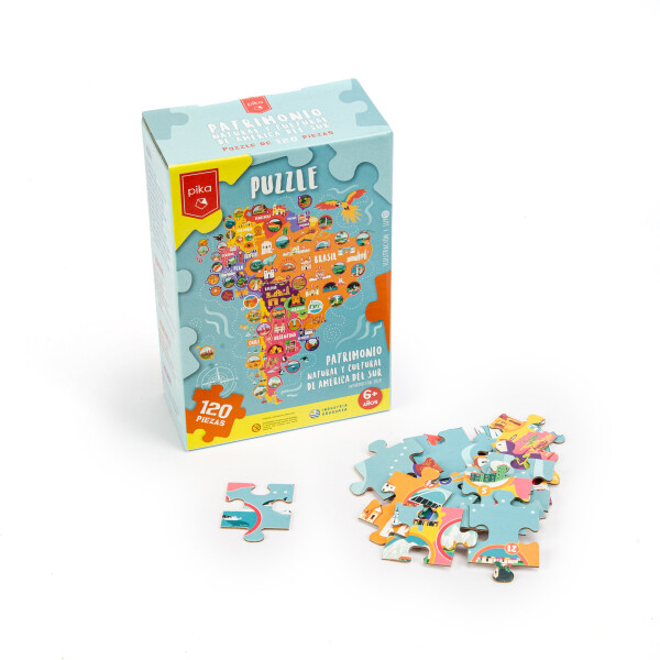 Puzzle Pika 120 piezas patrimonio Natural y Cultural América Única
