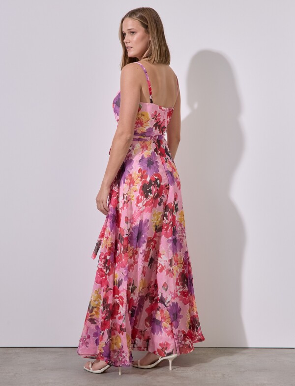 Vestido Maxi Summer ROSA/MULTI