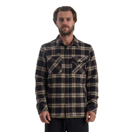Camisa Roark Backwoods Overshirt Negro
