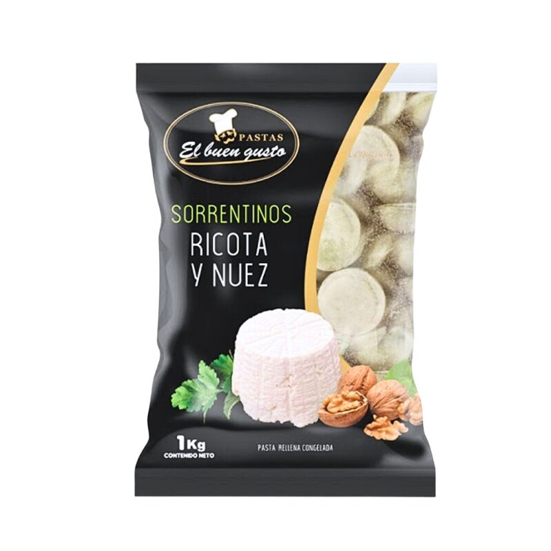Sorrentinos de ricota y nuez El Buen Gusto - 1 kg Sorrentinos de ricota y nuez El Buen Gusto - 1 kg
