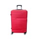 Juego Set Valijas Fibra x3 Rojo